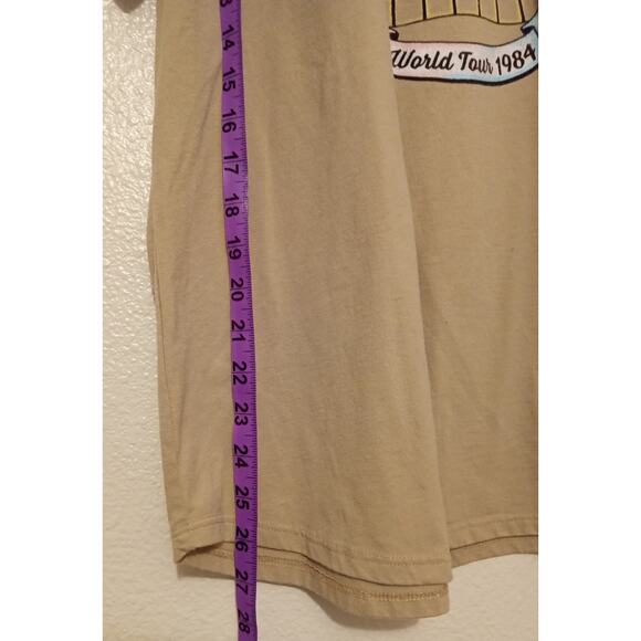 Billy Joel World Tour 1984 Concert Tee 2XL Vintage Style Rock Band Shirt 80s - Picture 4 of 4